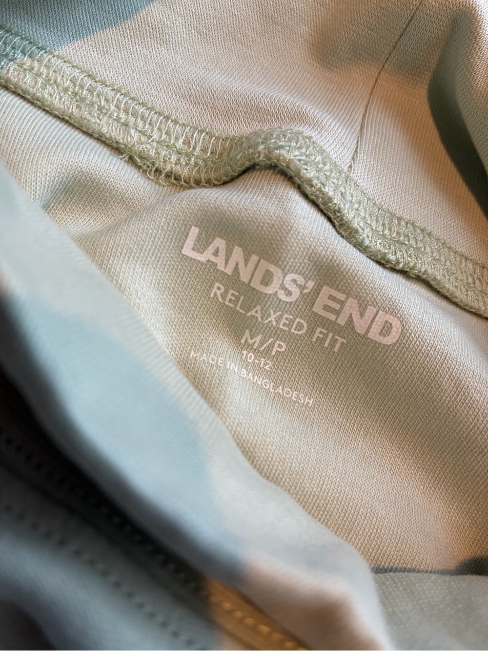 Lands' End Relaxed Fit Jacket - Sage Green NEW